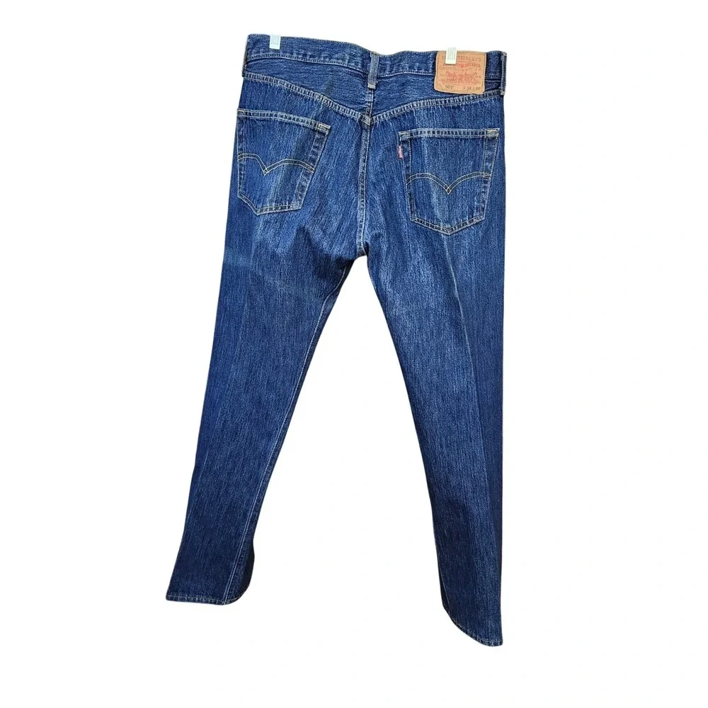 Vintage Levi's 501 XX‎ button-fly Straight-fit Y2K Egypt Sz 34×30